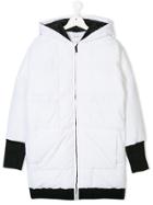 Dkny Kids Teen Padded Coat - White