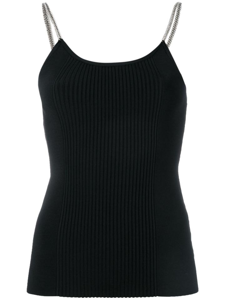 Alexander Wang Chain Strap Tank Top - Black