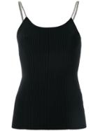 Alexander Wang Chain Strap Tank Top - Black