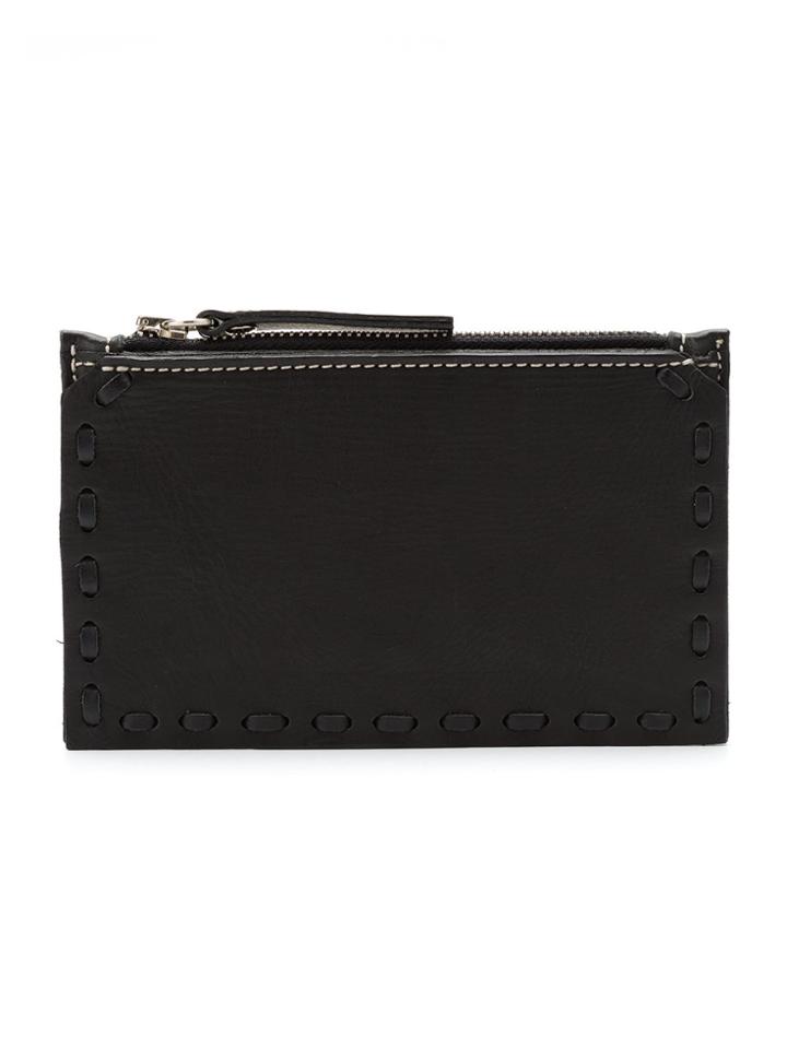 Uma Raquel Davidowicz Leather Clutch - Black