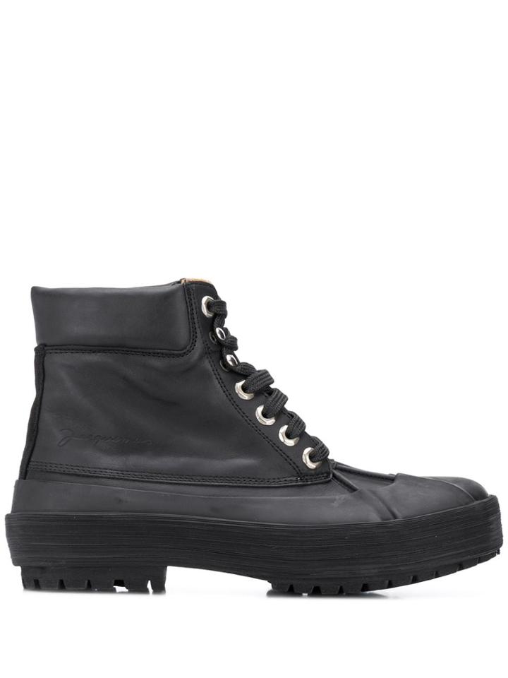 Jacquemus Les Meuniers Hautes Boots - Black