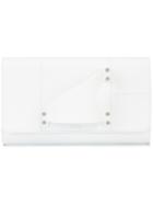 Perrin Paris L'eiffel Clutch - White