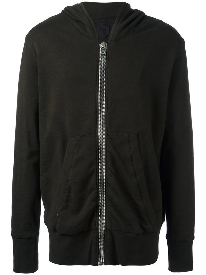 Rta Zip-up Hoodie, Men's, Size: Medium, Green, Cotton