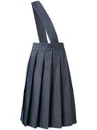 Comme Des Garçons Pre-owned 1997 Asymmetric Braced Skirt - Blue