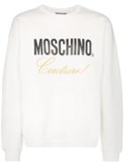 Moschino Couture Logo Sweatshirt - White