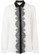 Zimmermann Spotted Pussy Bow Blouse - Nude & Neutrals