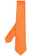 Kiton Printed Tie - Orange