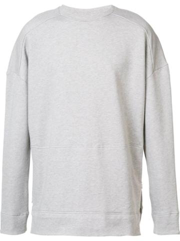 Zanerobe Project A X Zanerobe 'c3' Sweatshirt, Men's, Size: Medium, Grey, Cotton