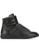 Maison Margiela Future Hi-top Sneakers, Men's, Size: 40, Black, Rubber/leather