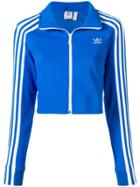 Adidas Cropped Track Jacket - Blue