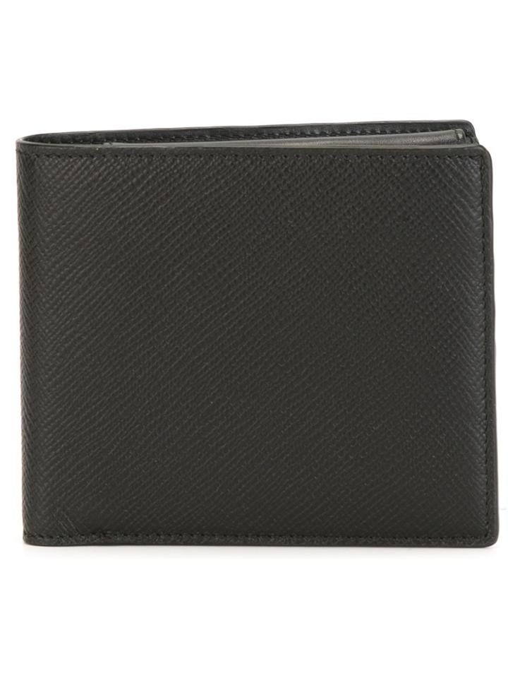 Smythson Square Wallet - Black