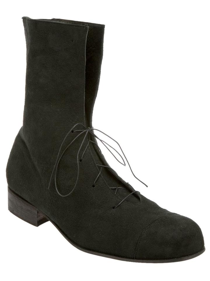 Alice Waese Lace-up Boot - Black
