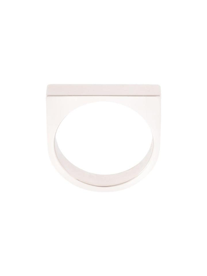 Saskia Diez Identity Signet Ring - Silver