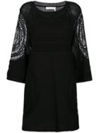 Chloé Pointelle Knitted Dress - Black