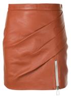 Manning Cartell Mini Fitted Skirt - Brown