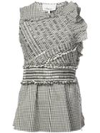 3.1 Phillip Lim Gingham Top - Green