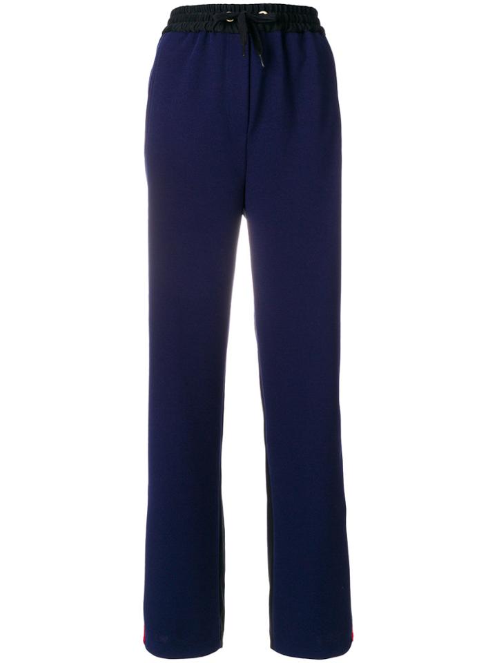 Hilfiger Collection Contrast Stripe Trousers - Blue