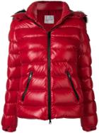 Moncler Zipped Padded Jacket - Red