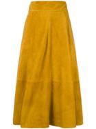 Christopher Kane A-line Skirt - Yellow & Orange