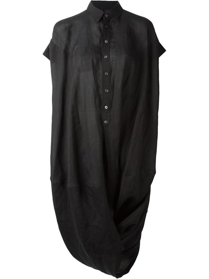Junya Watanabe Comme Des Garçons Draped Shirt Dress