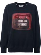 Each X Other 'being And Nothingness' Sweatshirt, Women's, Size: Small, Black, Cotton
