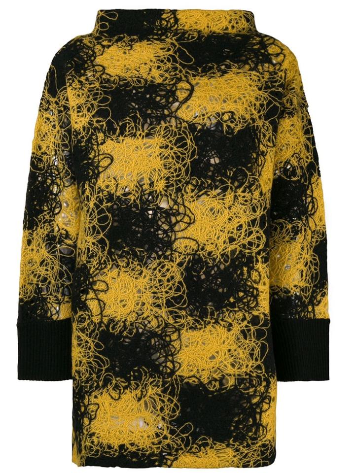 Pierantoniogaspari Checked Jumper - Black