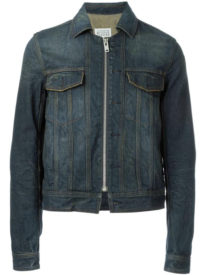 Maison Margiela Zipped Denim Jacket