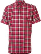 Neil Barrett - Piercing Detail Shirt - Men - Cotton - L, Red, Cotton