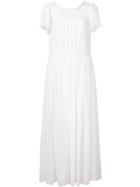 Saint Laurent Long Ruffled Gown