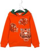 Kenzo Kids 'tiger' Hoodie, Toddler Boy's, Size: 4 Yrs, Yellow/orange
