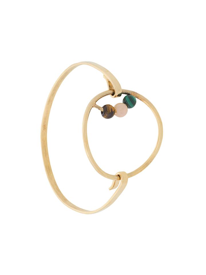 Vibe Harsl0f Stone Hoop Bracelet - Metallic
