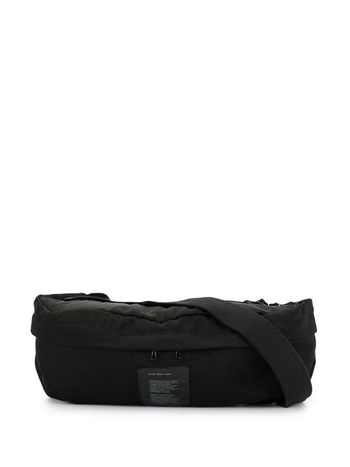 Julius Patch Detail Belt Bag - Black