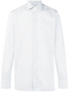 Z Zegna Dotted Pattern Shirt - White