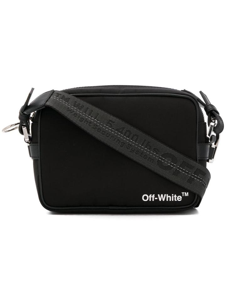 Off-white Crossbody Bag - Black