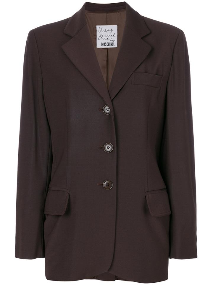 Moschino Vintage Classic Blazer - Brown
