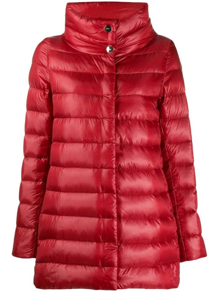 Herno Down Parka Jacket - Red