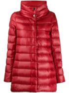 Herno Down Parka Jacket - Red