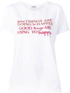 Liu Jo Slogan Print T-shirt - White