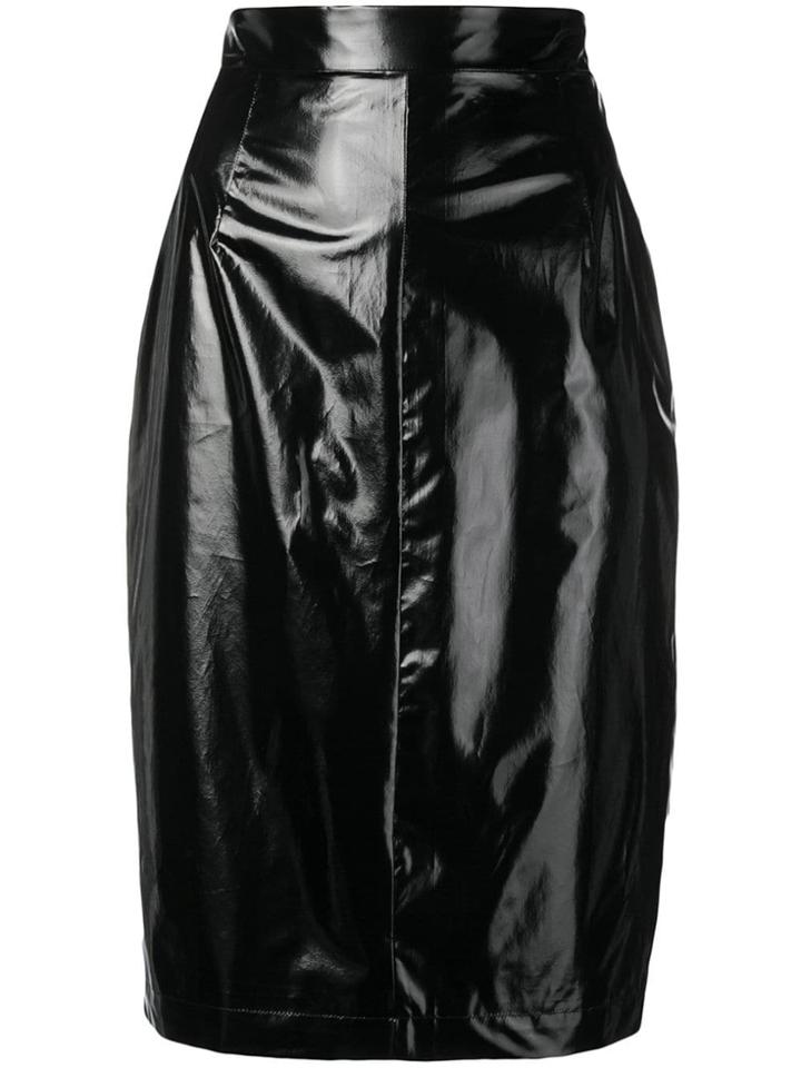 No21 Fitted Pencil Skirt - Black