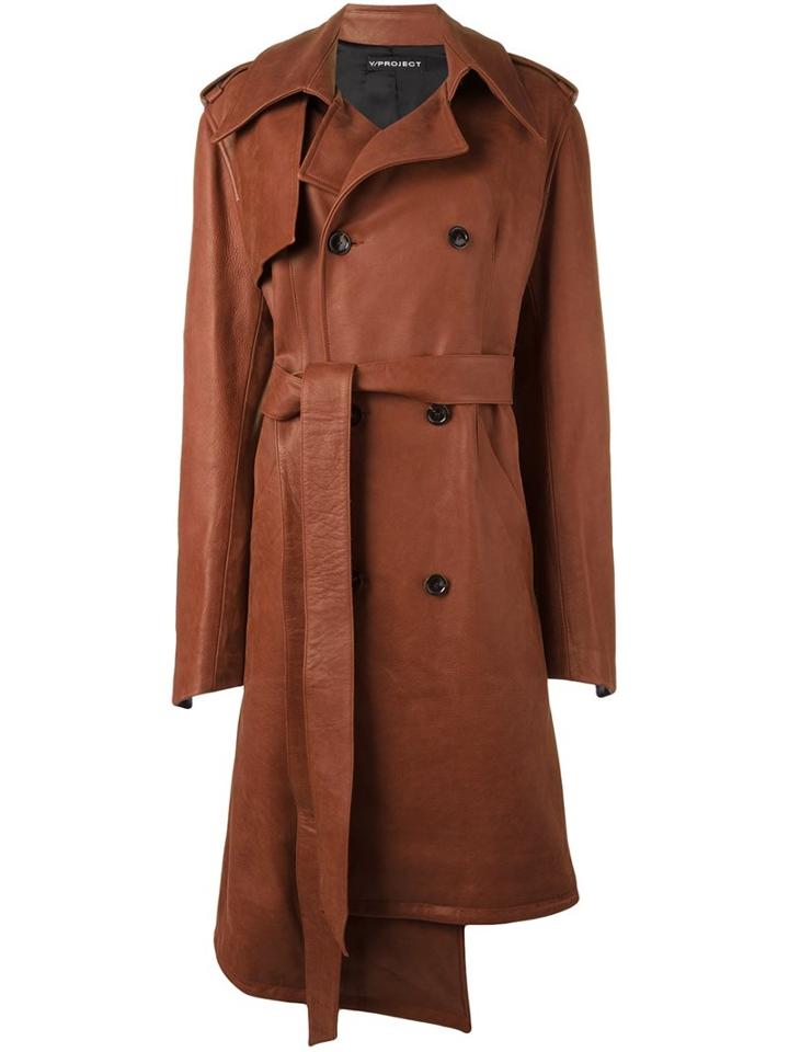 Incarnation Asymmetric Trench Coat