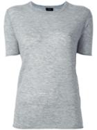 Joseph Knitted T-shirt, Women's, Size: Medium, Grey, Cashmere