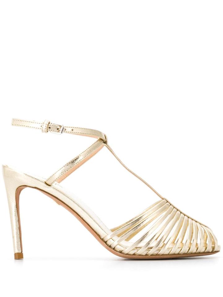 Giambattista Valli T-strap Sandals - Gold
