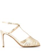 Giambattista Valli T-strap Sandals - Gold