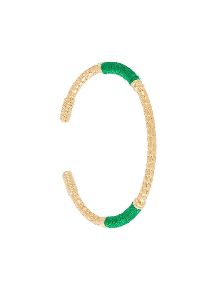 Aurelie Bidermann Snakeskin Effect Bracelet