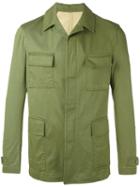 Lardini - Lightweight Jacket - Men - Cotton/spandex/elastane/cupro/viscose - 50, Green, Cotton/spandex/elastane/cupro/viscose