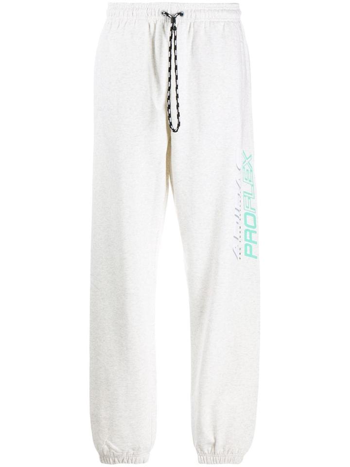 Alexander Wang Graphic Print Track Pants - Grey