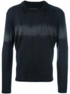 Prada Vintage Chevron Knit Sweater, Men's, Size: Xl, Black