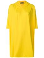 Barbara Bologna Half Sleeve Swing Hoodie - Yellow & Orange