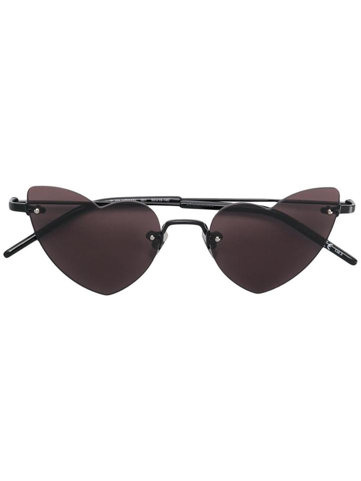 Saint Laurent Eyewear Lou Lou Sunglasses - Black