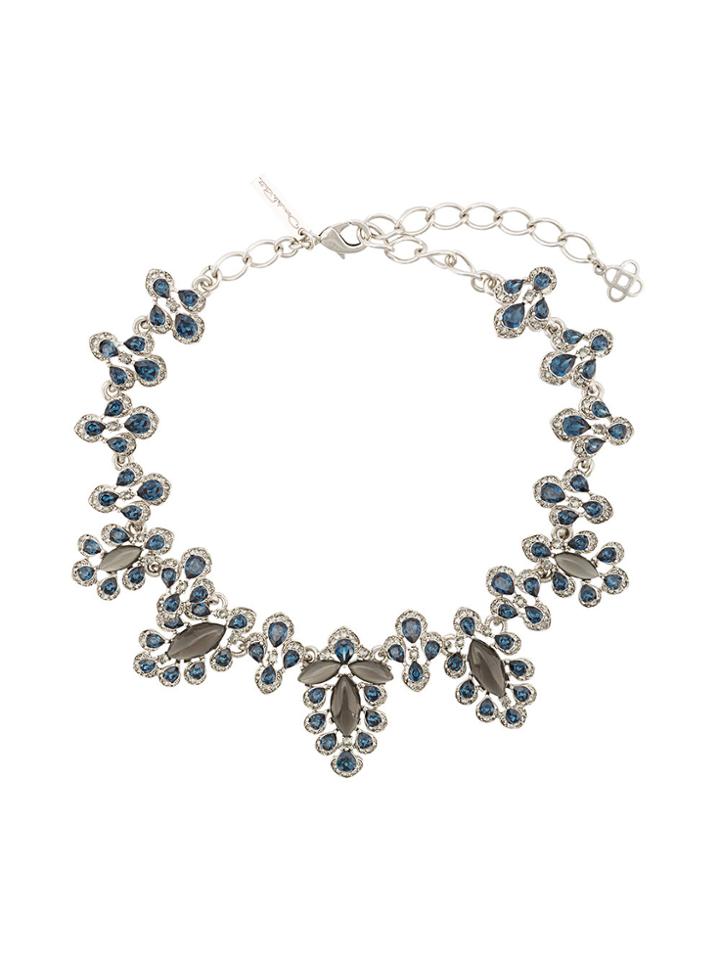 Oscar De La Renta Parlor Necklace - Grey